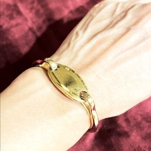 Gold plated bracelet